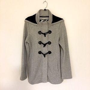 NWT Sebby Peacoat Light Grey Twill